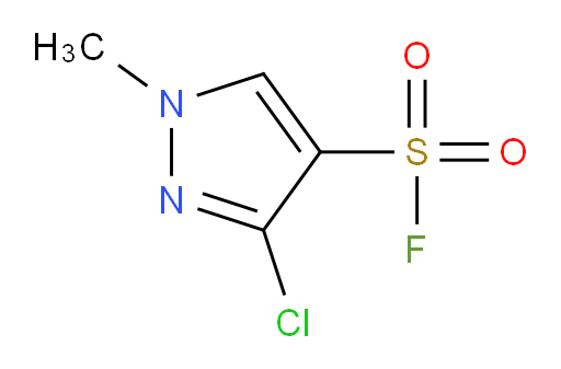 3-chloro-1-methyl-1H-pyrazole-4-sulfonyl fluoride