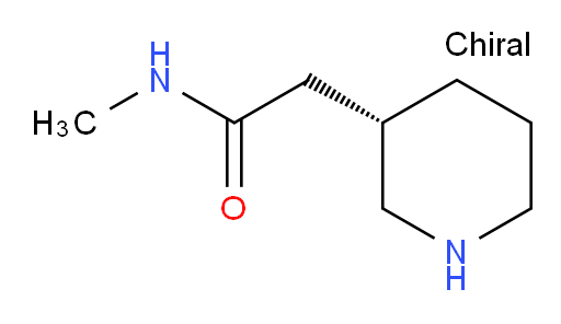 N-methyl-2-[(3S)-piperidin-3-yl]acetamide