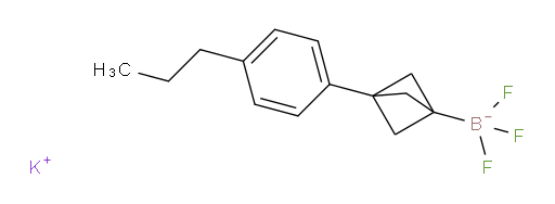 potassium trifluoro[3-(4-propylphenyl)bicyclo[1.1.1]pentan-1-yl]boranuide