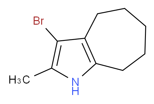 3-bromo-2-methyl-1H,4H,5H,6H,7H,8H-cyclohepta[b]pyrrole