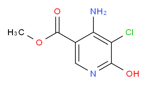 methyl 4-amino-5-chloro-6-hydroxypyridine-3-carboxylate