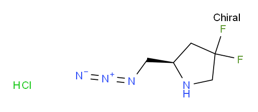 (2R)-2-(azidomethyl)-4,4-difluoropyrrolidine hydrochloride