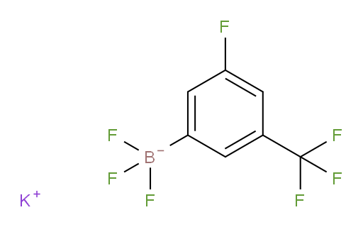 potassium trifluoro[3-fluoro-5-(trifluoromethyl)phenyl]boranuide