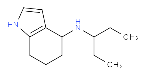 N-(pentan-3-yl)-4,5,6,7-tetrahydro-1H-indol-4-amine
