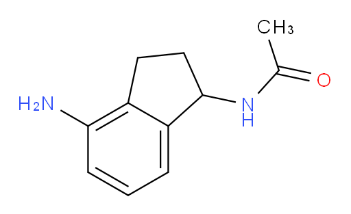 N-(4-amino-2,3-dihydro-1H-inden-1-yl)acetamide