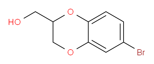 (6-bromo-2,3-dihydro-1,4-benzodioxin-2-yl)methanol
