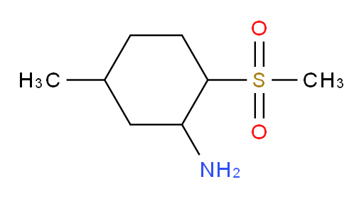 2-methanesulfonyl-5-methylcyclohexan-1-amine