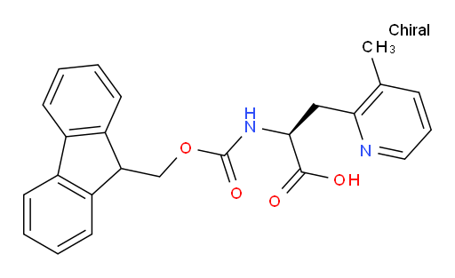 (2S)-2-({[(9H-fluoren-9-yl)methoxy]carbonyl}amino)-3-(3-methylpyridin-2-yl)propanoic acid