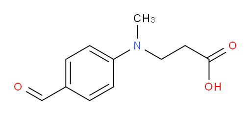 3-[(4-formylphenyl)(methyl)amino]propanoic acid