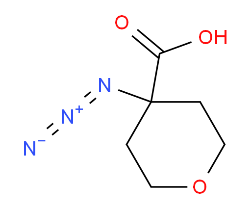 4-azidooxane-4-carboxylic acid