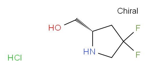 [(2S)-4,4-difluoropyrrolidin-2-yl]methanol hydrochloride