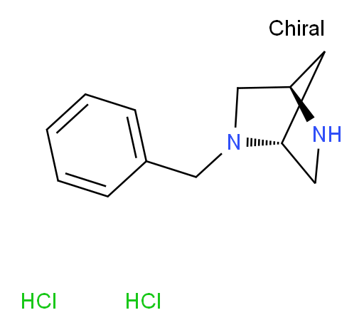 (1R,4R)-2-benzyl-2,5-diazabicyclo[2.2.1]heptane dihydrochloride