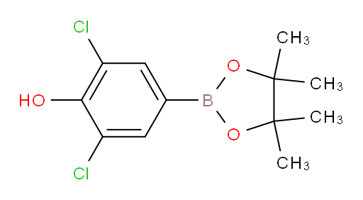 2,6-dichloro-4-(4,4,5,5-tetramethyl-1,3,2-dioxaborolan-2-yl)phenol