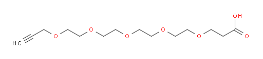 4,7,10,13,16-pentaoxanonadec-18-ynoic acid