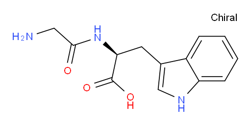 (2S)-2-(2-aminoacetamido)-3-(1H-indol-3-yl)propanoic acid