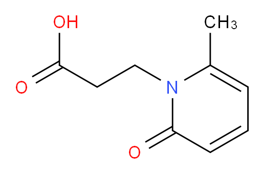 3-(6-methyl-2-oxo-1,2-dihydropyridin-1-yl)propanoic acid