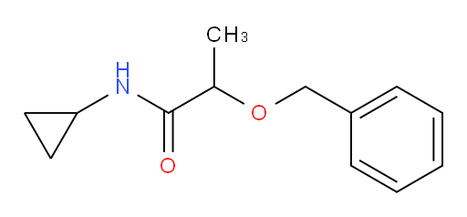 2-(benzyloxy)-N-cyclopropylpropanamide