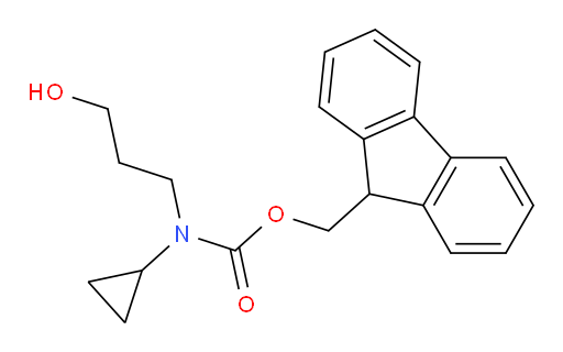 (9H-fluoren-9-yl)methyl N-cyclopropyl-N-(3-hydroxypropyl)carbamate
