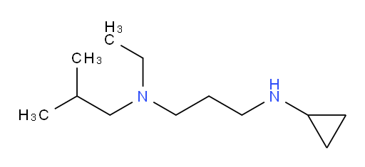 N-{3-[ethyl(2-methylpropyl)amino]propyl}cyclopropanamine