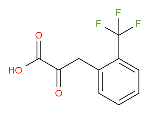 2-oxo-3-[2-(trifluoromethyl)phenyl]propanoic acid