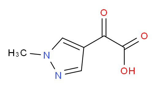 2-(1-methyl-1H-pyrazol-4-yl)-2-oxoacetic acid