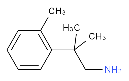 2-methyl-2-(2-methylphenyl)propan-1-amine