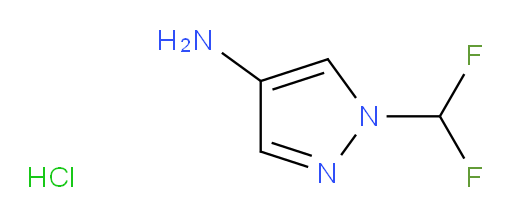 1-(difluoromethyl)-1H-pyrazol-4-amine hydrochloride