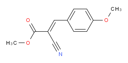 methyl 2-cyano-3-(4-methoxyphenyl)prop-2-enoate