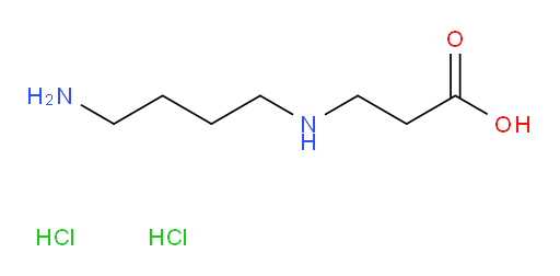 3-[(4-aminobutyl)amino]propanoic acid dihydrochloride
