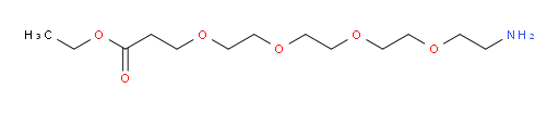 ethyl 1-amino-3,6,9,12-tetraoxapentadecan-15-oate