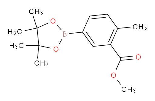 methyl 2-methyl-5-(4,4,5,5-tetramethyl-1,3,2-dioxaborolan-2-yl)benzoate