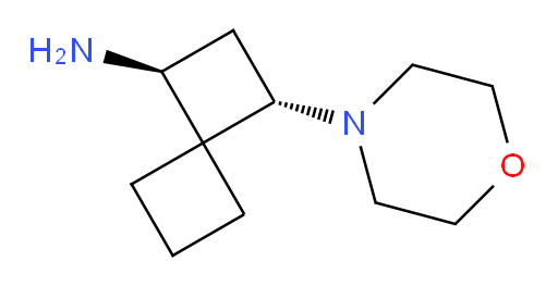 rac-(1R,3R)-3-(morpholin-4-yl)spiro[3.3]heptan-1-amine