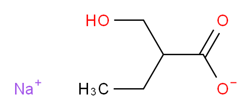 sodium 2-(hydroxymethyl)butanoate
