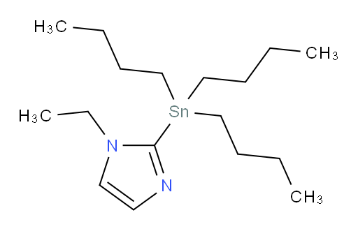 1-ethyl-2-(tributylstannyl)-1H-imidazole