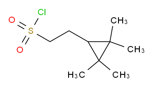 2-(2,2,3,3-tetramethylcyclopropyl)ethane-1-sulfonyl chloride