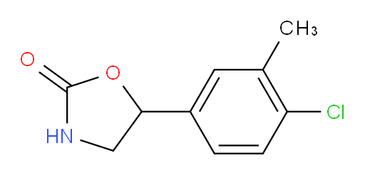 5-(4-chloro-3-methylphenyl)-1,3-oxazolidin-2-one