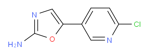 5-(6-chloropyridin-3-yl)-1,3-oxazol-2-amine