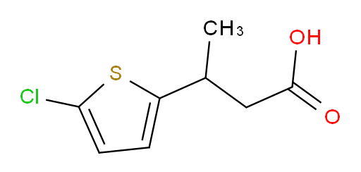 3-(5-chlorothiophen-2-yl)butanoic acid