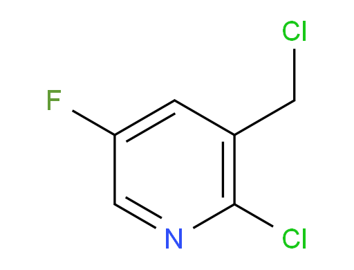 2-chloro-3-(chloromethyl)-5-fluoropyridine