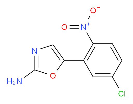 5-(5-chloro-2-nitrophenyl)-1,3-oxazol-2-amine
