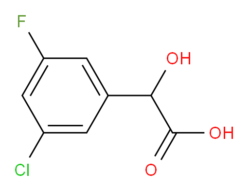 2-(3-chloro-5-fluorophenyl)-2-hydroxyacetic acid