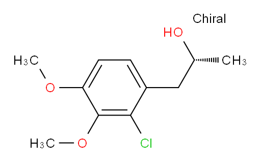 (2R)-1-(2-chloro-3,4-dimethoxyphenyl)propan-2-ol