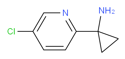 1-(5-chloropyridin-2-yl)cyclopropan-1-amine