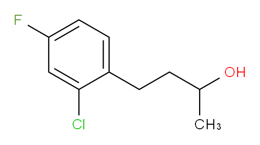 4-(2-chloro-4-fluorophenyl)butan-2-ol
