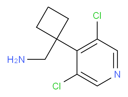 [1-(3,5-dichloropyridin-4-yl)cyclobutyl]methanamine