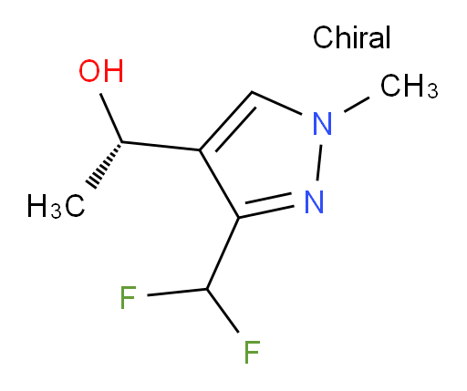 (1S)-1-[3-(difluoromethyl)-1-methyl-1H-pyrazol-4-yl]ethan-1-ol