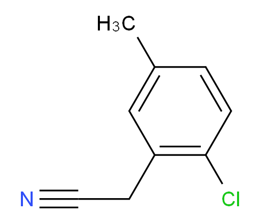 2-(2-chloro-5-methylphenyl)acetonitrile
