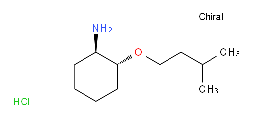(1R,2R)-2-(3-methylbutoxy)cyclohexan-1-amine hydrochloride