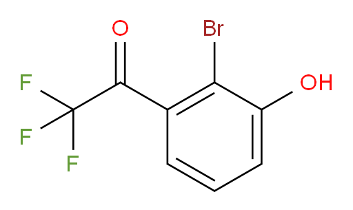 1-(2-bromo-3-hydroxyphenyl)-2,2,2-trifluoroethan-1-one