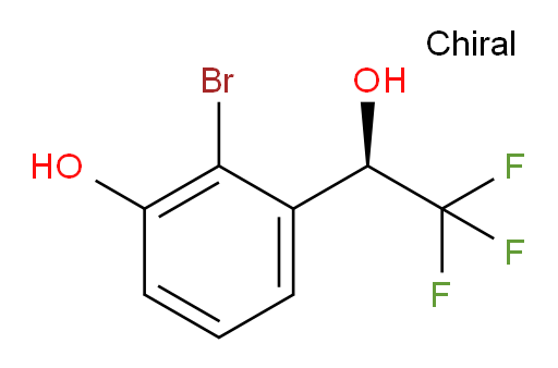 2-bromo-3-[(1R)-2,2,2-trifluoro-1-hydroxyethyl]phenol